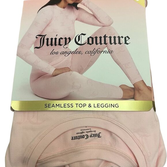 Juicy Couture 2 Piece Seamless Top & Legging Set - Picture 1 of 1